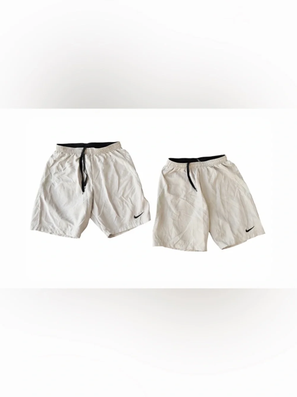 Nike set Men's gray  Athletic Shorts with Black Waistband size S